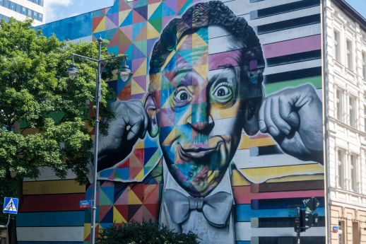 portrait streetart Benoit